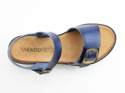 Heavenly Feet Trudy Navy