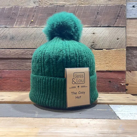 Jess And Lou Super Soft Unisex Bobble Hats – Cosy Winter Accessories For All