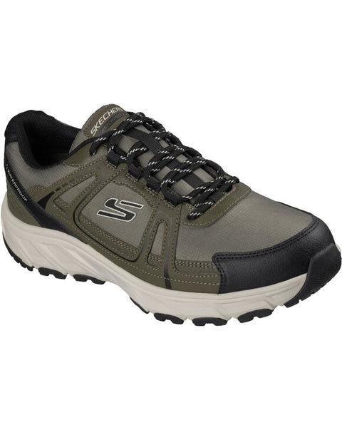 Skechers 237837/OLV Olive Hillcrest 2.0 Sabbaday Fall Mens Water Repellent Lace Up Trainers