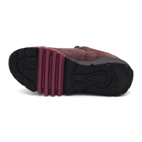 Waldlaufer 787952 100 015 H-Amiata Rubber Walli Sportnet Huckleberry Womens H Fitting Lace Up Waterproof Walking Shoes