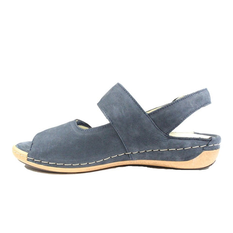 Waldlaufer 342002 191 217 Heliett Denver Marine Womens Touch Fastening H Fitting Sandals