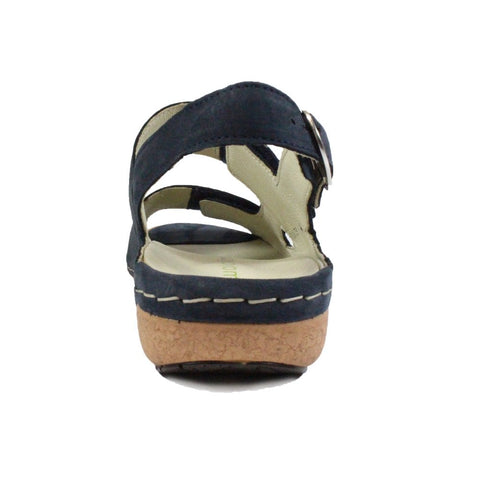 Waldlaufer 342002 191 217 Heliett Denver Marine Womens Touch Fastening H Fitting Sandals