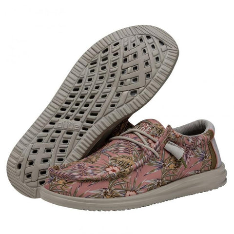 Hey Dude Mens Wally H20 Sail on Sailer Textile Slip on Shoes