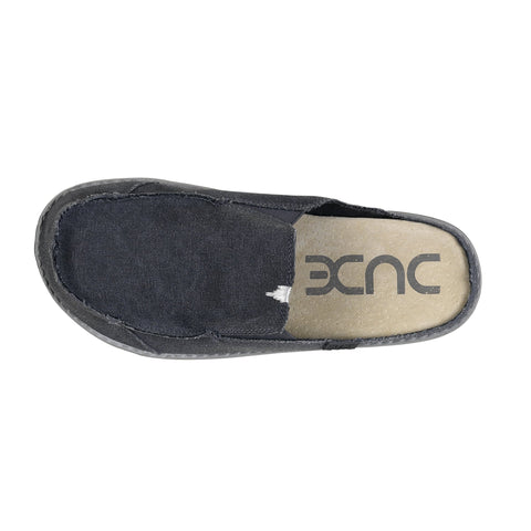 Dude Marty Classic Oceano Men's Slip On Casual Canvas Relaxed Fit Mules