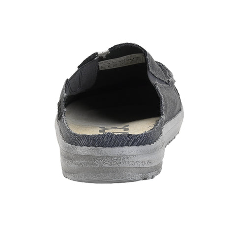Dude Marty Classic Oceano Men's Slip On Casual Canvas Relaxed Fit Mules