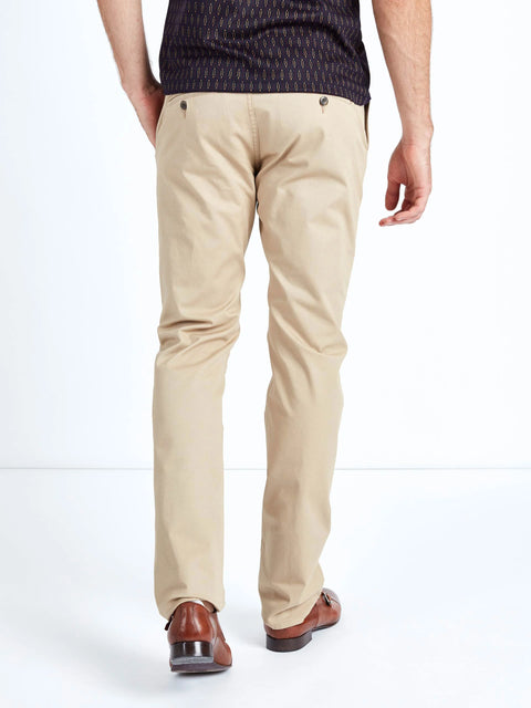 Mish Mash 1984 Bromley Stone Casual Cotton Regular Chino