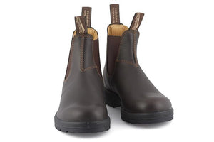 Blundstone 550 Walnut Brown Unisex Premium Leather Stylish Chelsea Boots
