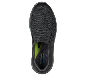 Skechers 204000/Grey Mens Casual Comfort Slip On Shoes