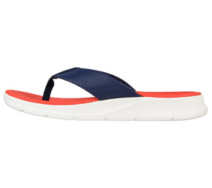 Skechers Go Consistent 229035/NVRD Navy Mens Casual Comfort Toe Post Sandals