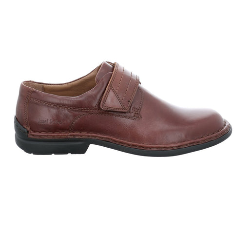 Josef Seibel Vigo 09 Brandy Mens Adjustable Strap Smart Leather Shoes