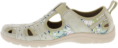 Free Spirit Cleveland Sage Multi Womens Casual Touch Fastening Suede Shoes