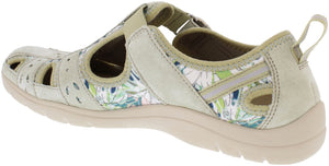 Free Spirit Cleveland Sage Multi Womens Casual Touch Fastening Suede Shoes