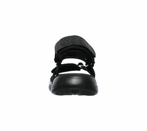 Skechers 15315/BBK Black Womens Sporty Style Casual Walking Sandals