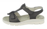 EasyB Beatrice 68167N Navy (EV) Womens Wide Fit Casual Comfort Sandals