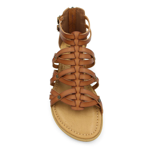 Blowfish BF9437 Bloomy Scotch Dyecut Womens Vegan Casual Comfort Open Toe Sandals