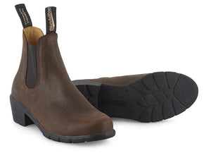 Blundstone 1673 Antique Brown Unisex Premium Leather Stylish Chelsea Boots