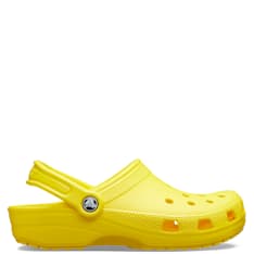 Crocs Classic Clog Lemon Unisex Croslite Casual Slip On Shoes Lightweight Beach