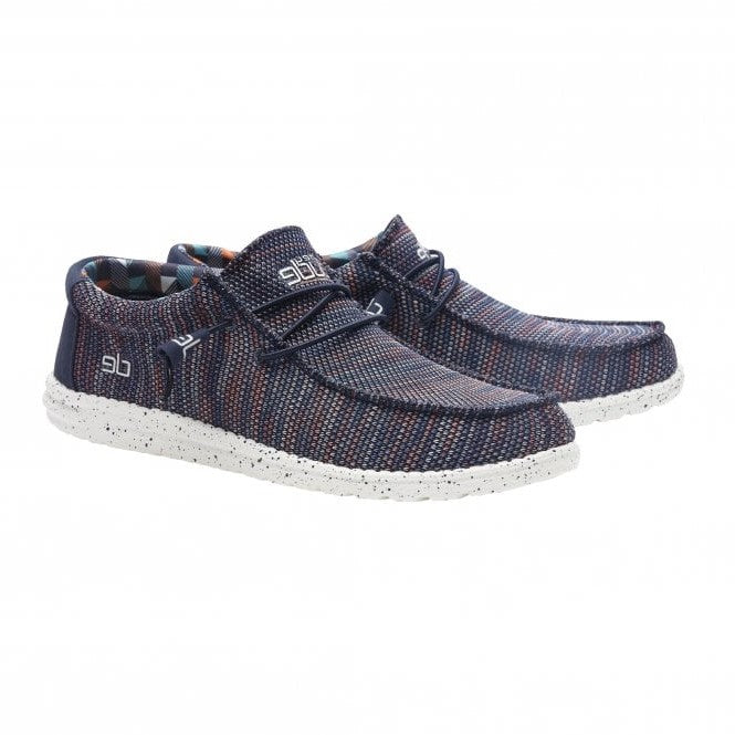Hey dude wally clearance sox blue orange