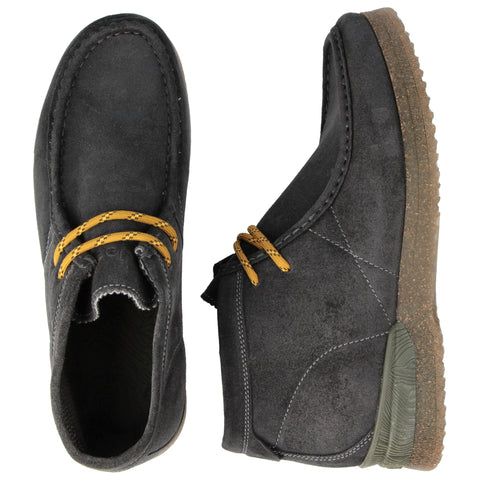 Jeep JL22041A Bantam Anthracite Mens Casual Leather Dessert Boot