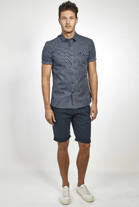 Mish Mash 2189 Weymouth Navy Mens Chino Shorts