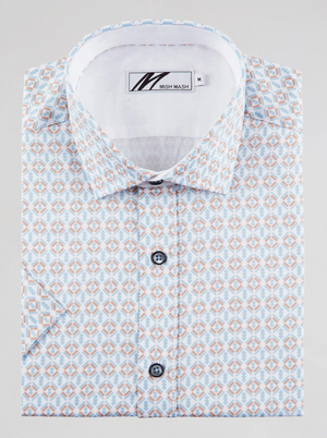 Mish Mash 2293 Gazelle White S/S Shirt