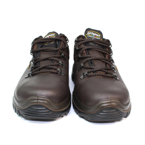Grisport Dartmoor Brown Unisex Comfortable Leather Walking Lace Up Shoes