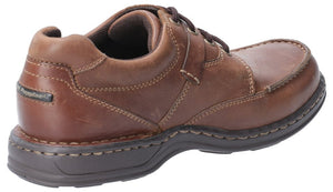 Hush Puppies Randall II Brown Mens Casual Comfort Lace Up Leather Shoes