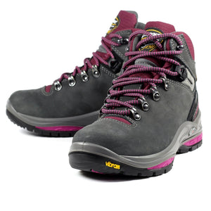 Grisport Lady Glide Grey Womens Waterproof Leather Hiking Boots