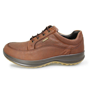 Grisport Livingston Brown Mens Lace Up Walking Real Leather Lightweight Shoes