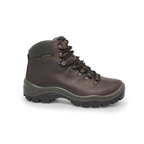 Grisport Peaklander Brown Mens Womens Leather Waterproof Walking Boots
