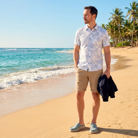 Dave on a beach