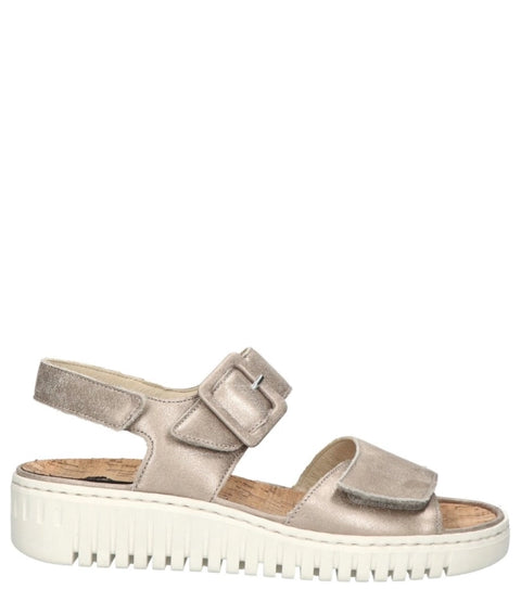 Waldlaufer 955004 131 070 Eclis Stein H-Willow Womens H Fitting Touch Fastening Sandals