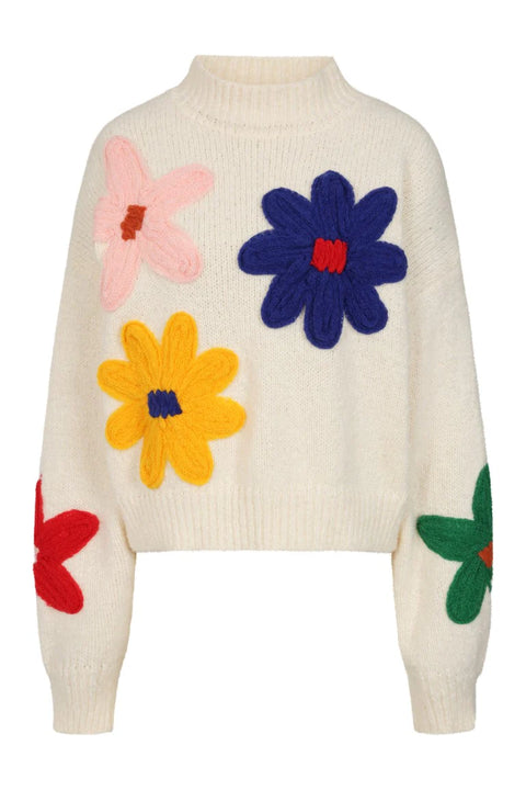 Alice Collins Abbie Pullover Winter White