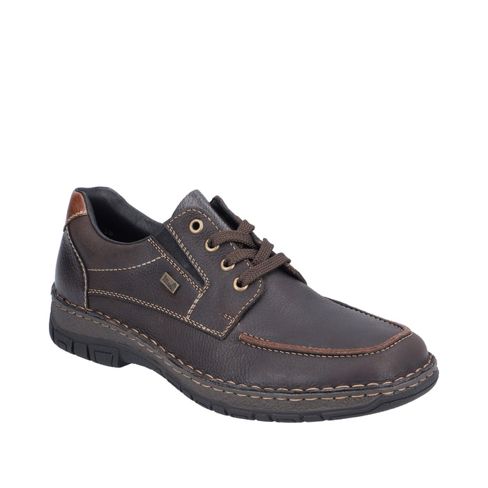 Rieker 05100-25 Brown Mens Casual Comfort Lace Up Shoes