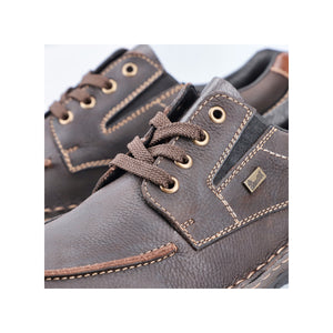 Rieker 05100-25 Brown Mens Casual Comfort Lace Up Shoes
