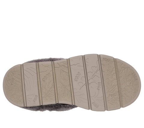 Skechers 114762/CHOC Chocolate Womens Keepsakes Lite - Cozy Blend Comfort Soft Slip On Mule Slippers