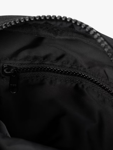 Roka Bond All Black Ash Recycled Canvas Crossbody Bag