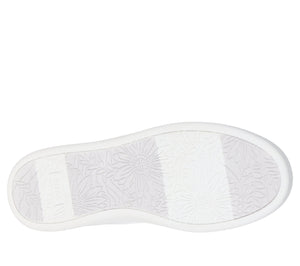 Skechers Slip-Ins 114825/WHT White BOBS D'Vine - So Flattered Womens Casual Comfort Hands Free Slip On Shoes Trainers