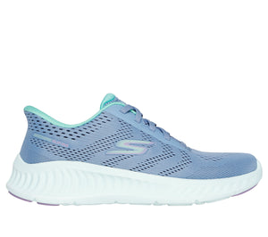 Skechers Slip-ins 125643/BLGR Blue Green GO WALK Now - Khloe Womens Casual Comfort Hands Free Slip On Shoes Trainers
