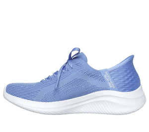 Skechers Slip - Ins 149710/PERI Periwinkle Ultra Flex- Brilliant Path Womens Casual Comfort Hands Free Slip On Shoes