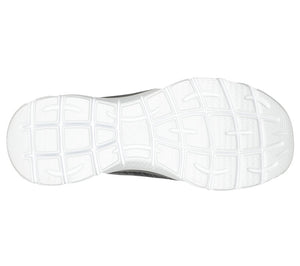 Skechers Slip Ins 149937/BKW Black/White Summits - Dazzling Haze Womens Casual Comfort Slip On Shoes