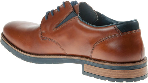 Rieker 14621-24 Brown Peanut Mens Casual Comfort Leather Slip On Shoes