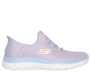 Skechers Slip - Ins 150123/LAV Lavender Summits - Diamond Dream Womens Casual Comfort Hands Free Slip On Shoes