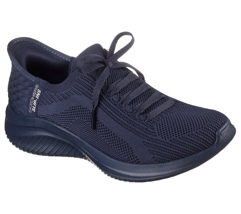 Skechers Slip - Ins 150447/DKNY Dark Navy Ultra Flex 3.0 - Pure Color Womens Casual Comfort Hands Free Slip On Shoes