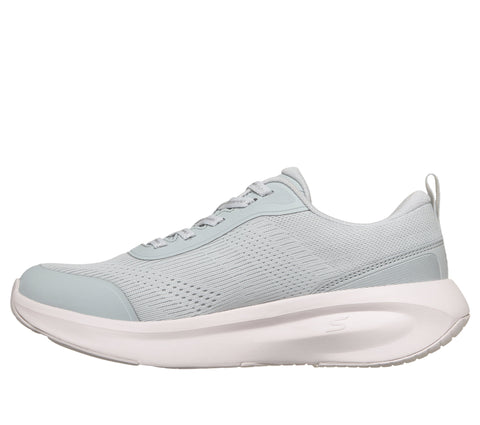Skechers 150572/GYPK Grey Pink Skechers Plush Foam Womens Casual Comfort Lace Up Trainer