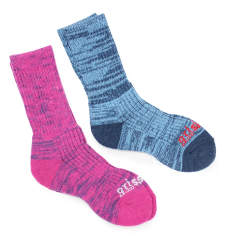 Grisport Ladies Merino Wool Outdoor Socks Size 36-41 2 Pair Pack