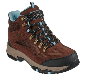 Skechers Womens 167008/CHOC Chocolate Brown Trego-Base Camp Waterproof Walking Boots