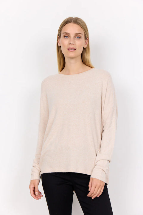 Soya Concept SC-Biara 1 Blouse Cream Melange