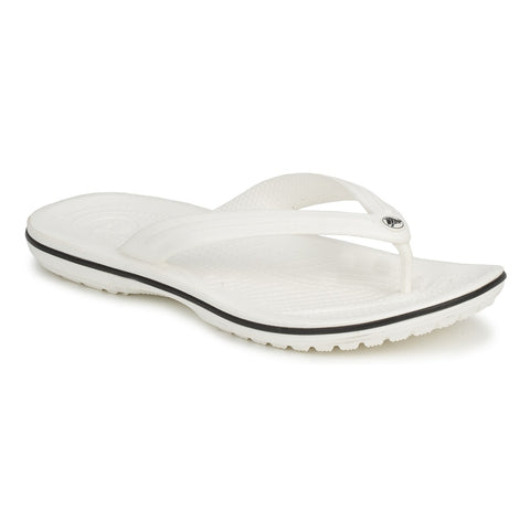 Crocs Crocband Flip White Unisex Mens Womens Light Easy to Wear Flip Flops