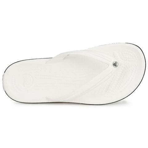 Crocs Crocband Flip White Unisex Mens Womens Light Easy to Wear Flip Flops